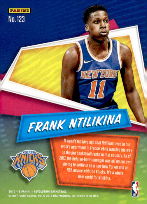 Panini Revolution #123 Frank Ntilikina