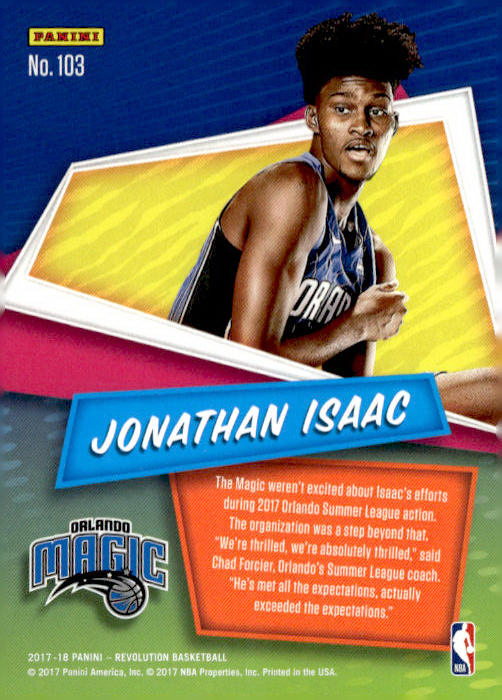 Panini Revolution #103 Jonathan Isaac