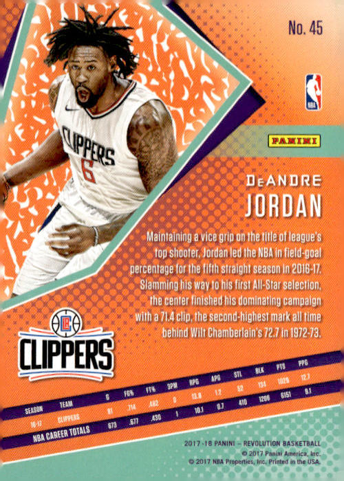 Panini Revolution #45 DeAndre Jordan