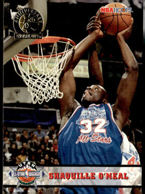 1993-94 Hoops #264 Shaquille O'Neal Fifth Anniversary Gold