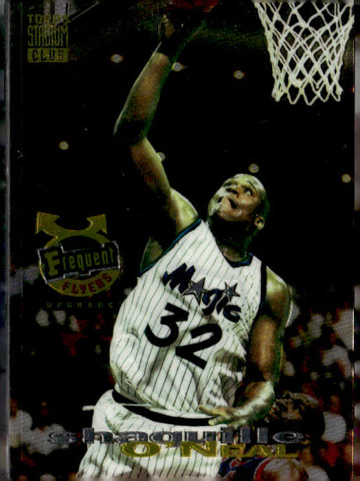1993-94 Stadium Club #358 Shaquille O'Neal Frequent Flyer Upgrades