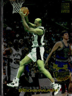 1993-94 Stadium Club #183 Dennis Rodman Frequent Flyer Upgrades