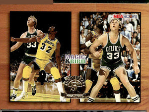 1993-94 Hoops #MB1 Magic Johnson / Larry Bird