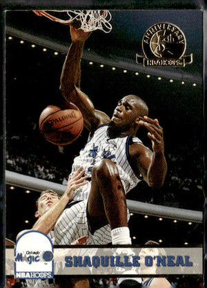 1993-94 Hoops #155 Shaquille O'Neal Fifth Anniversary Gold