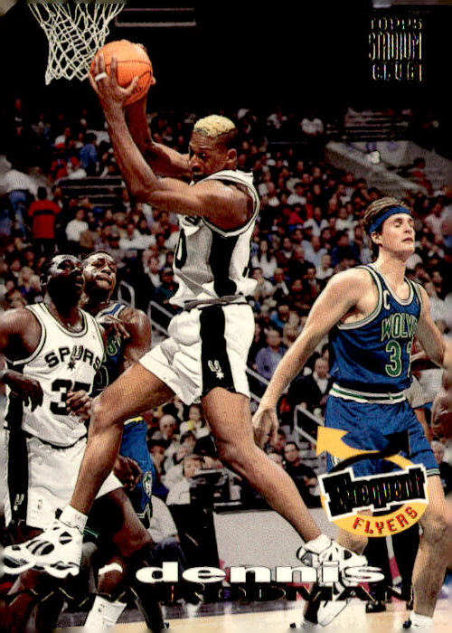 1993-94 Stadium Club #183 Dennis Rodman 1994 NBA Finals Super Teams Exchange