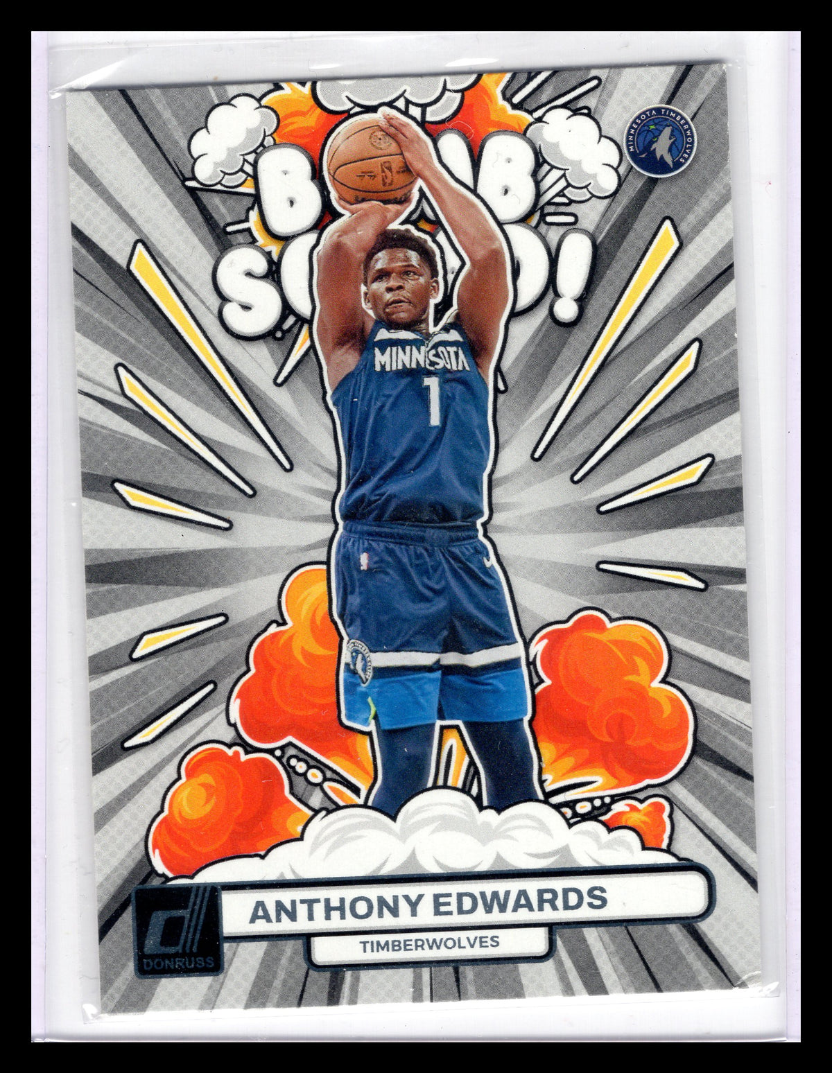 2023-24 Donruss #6 Anthony Edwards Bomb Squad