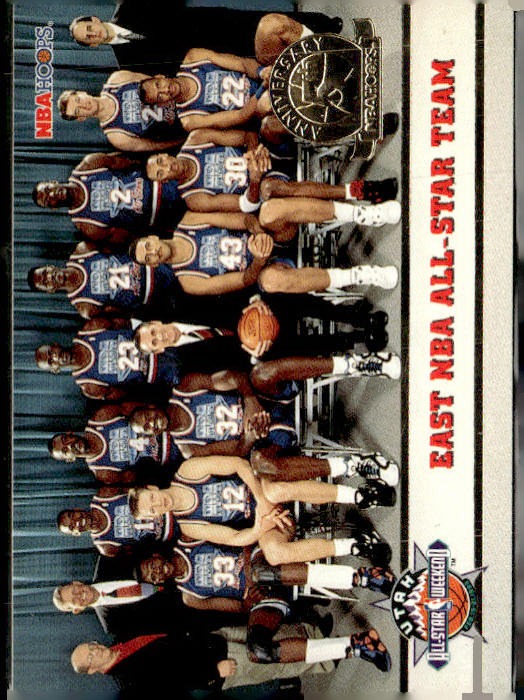 1993-94 Hoops #281 East NBA All-Star Team Fifth Anniversary Gold