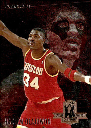 1994-95 Fleer #3 Hakeem Olajuwon Career Achievement Awards