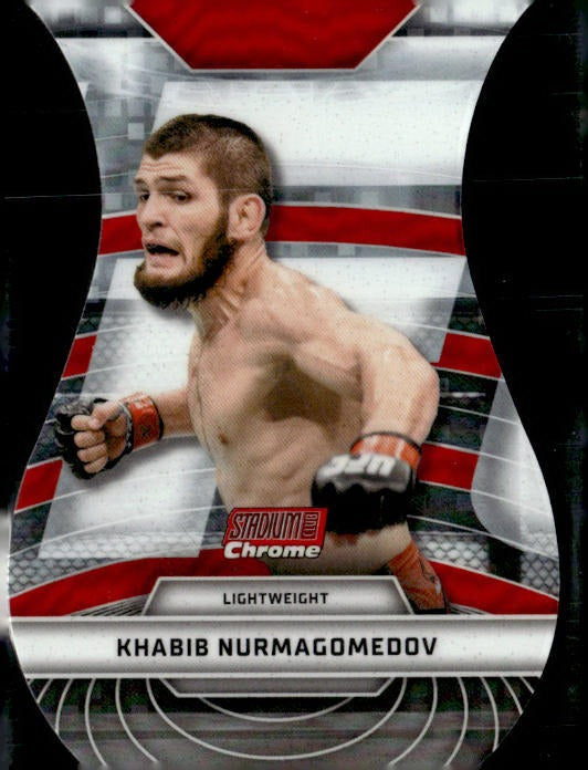 2022 Panini Select UFC #49 Khabib Nurmagomedov Orange Flash Prizm