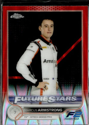 2022 Topps Chrome Formula 1 #84 Marcus Armstrong