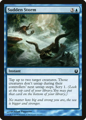 Sudden Storm [BNG/53] 2014 Magic: The Gathering