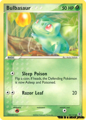 54/112 Bulbasaur Common Normal