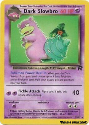 29/82 Dark Slowbro (29) Rare Unlimited
