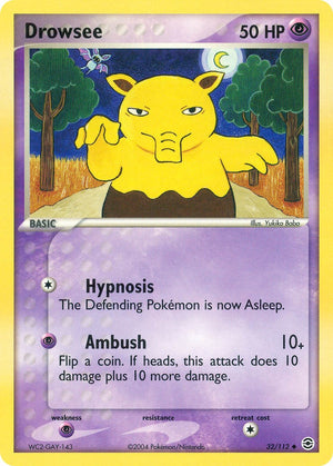 Uncommon Drowsee [32/112 Moderately Played ]