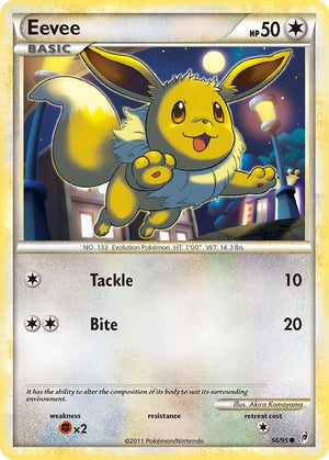Common Eevee [56/95 Moderately Played ]