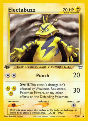 033/111 Electabuzz Uncommon Unlimited
