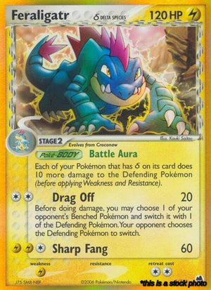 2/101 Feraligatr (Delta Species) Holo Rare Reverse Holofoil