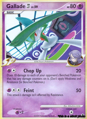 20/111 Gallade E4 Rare Normal