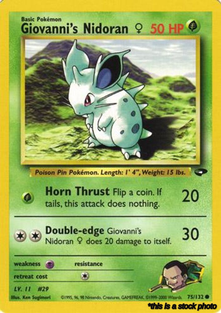 Giovanni's Nidoran F