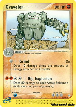 29/97 Graveler Uncommon Normal