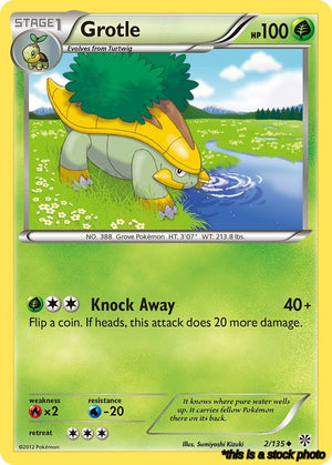 2/135 Grotle Uncommon Normal