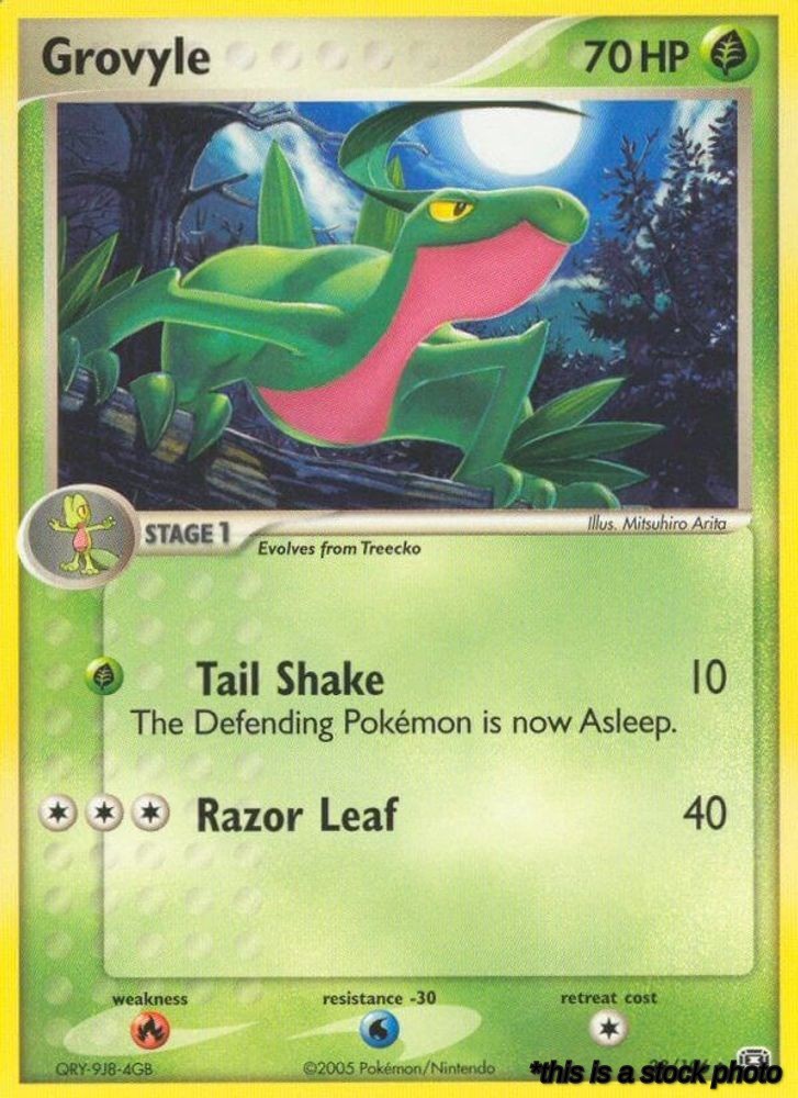 Uncommon Grovyle [28/106 Lightly Played ]