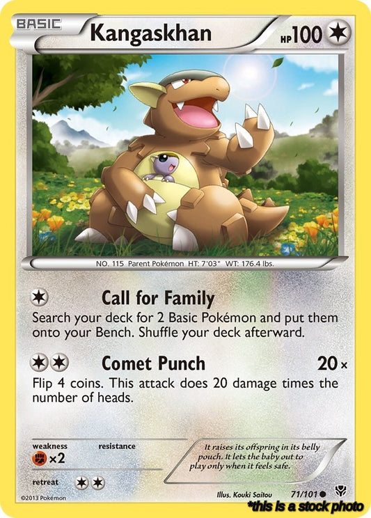 Common Kangaskhan [71/101 Lightly Played ]