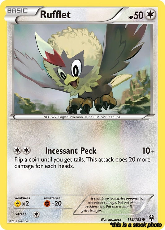 Normal Rufflet [115/135 Lightly Played ]