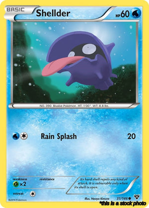 Normal Shellder [31/146 Lightly Played ]