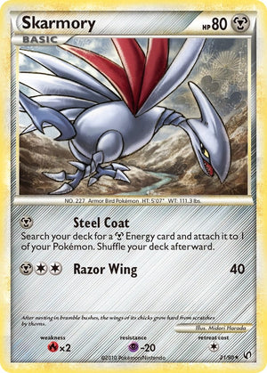 Rare Skarmory [21/90 Moderately Played ]