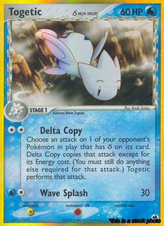 Holo Rare Togetic (Delta Species) [11/101 Lightly Played ]