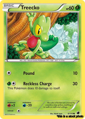 6/PLF Treecko Common Normal