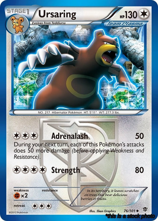 Normal Ursaring (Team Plasma) [76/101 Lightly Played ]