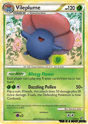 24/90 Vileplume Rare Normal