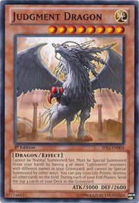 1st Edition Judgment Dragon [SDLI-EN004 Lightly Played] Common / Short Print