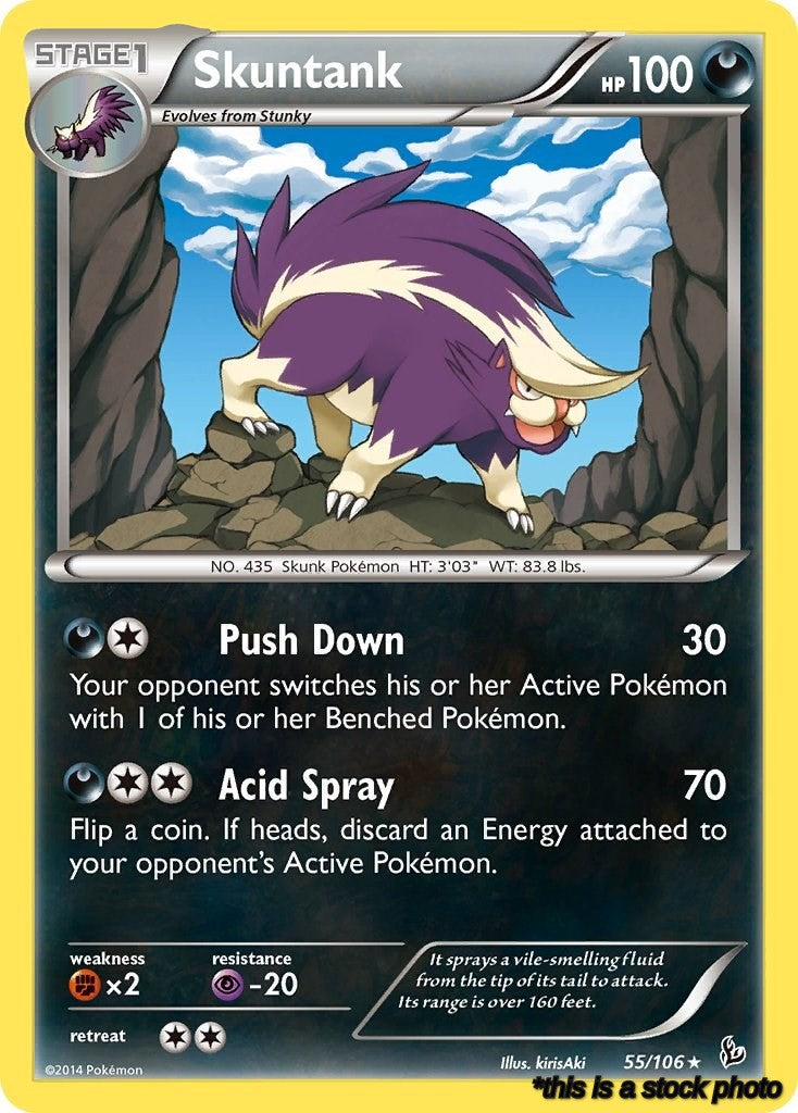 55/106 Skuntank Rare Normal