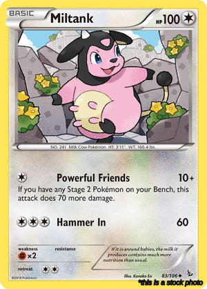 83/106 Miltank Uncommon Normal