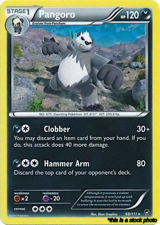 Pangoro - 68/111 (Cracked Ice Holo)