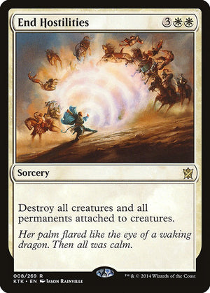 End Hostilities [KTK/8] 2014 Magic: The Gathering