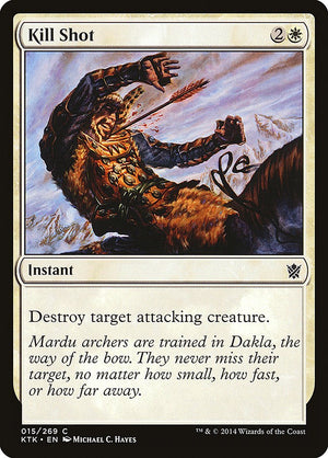 Kill Shot [KTK/15] 2014 Magic: The Gathering
