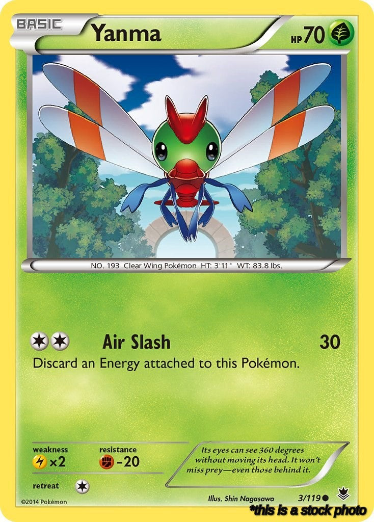 Common Yanma [3/119 Near Mint ]