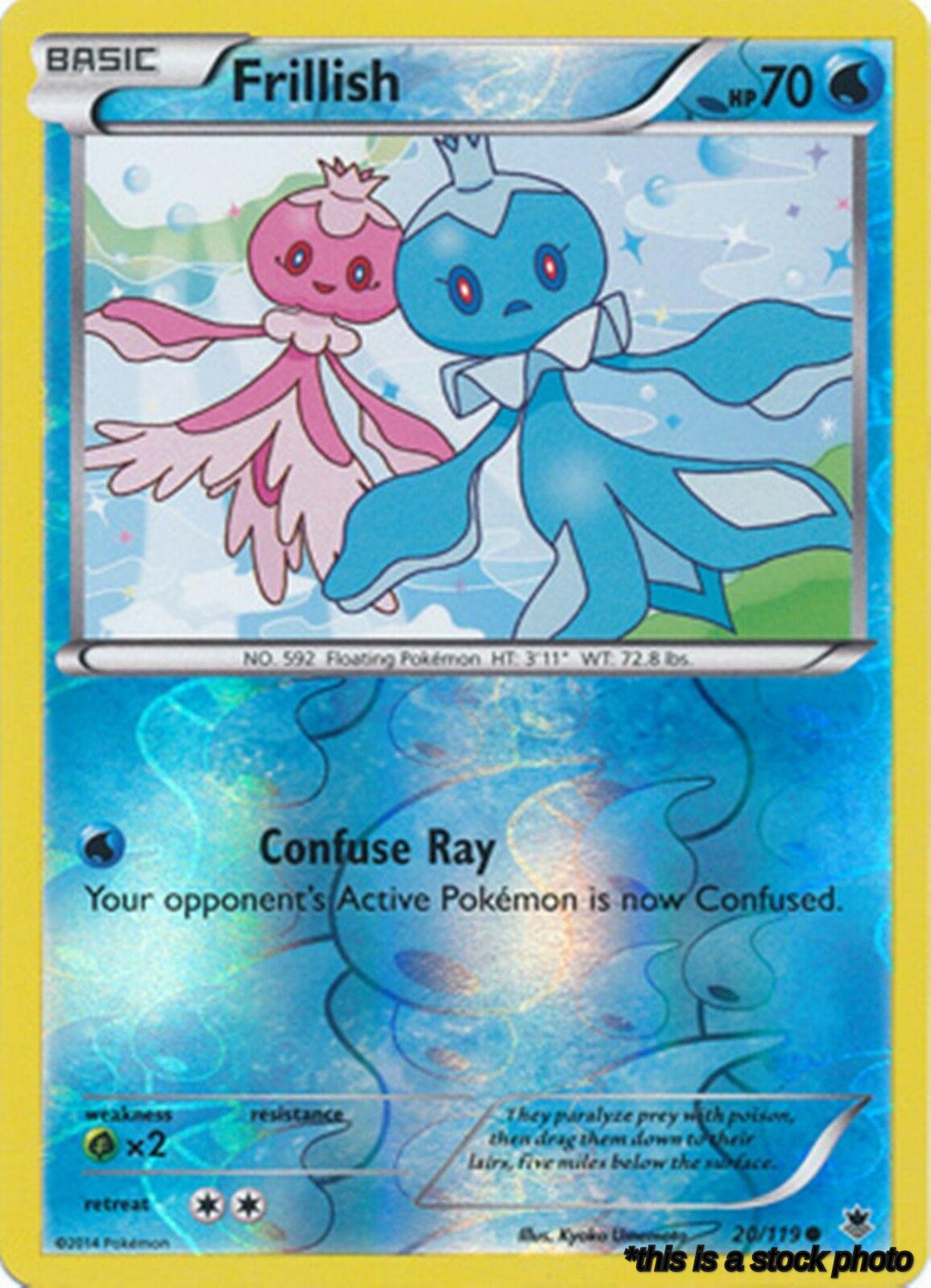 Reverse Holofoil Frillish [20/119 Near Mint ]