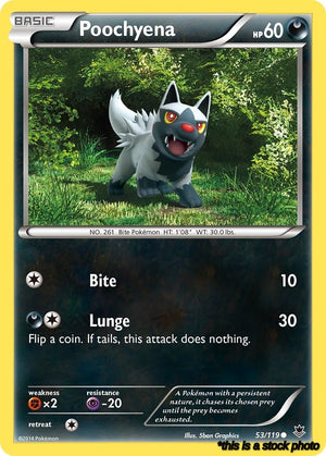 53/119 Poochyena Common Normal