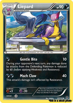 57/119 Liepard Uncommon Normal