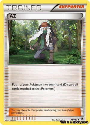 91/119 AZ Uncommon Reverse Holofoil