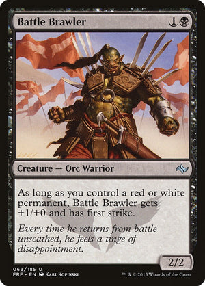 Battle Brawler [FRF/63] 2015 Magic: The Gathering