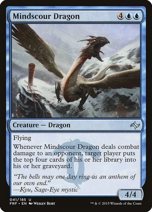 Mindscour Dragon [FRF/41] 2015 Magic: The Gathering
