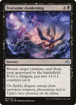 Fearsome Awakening [FRF/69] 2015 Magic: The Gathering