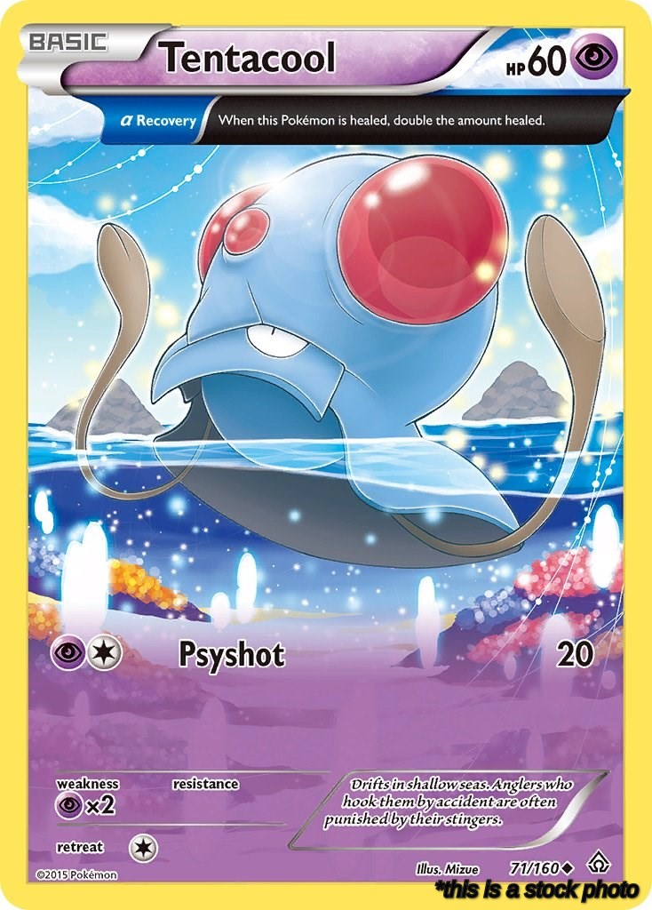 71/160 Tentacool (Alpha) Uncommon Normal
