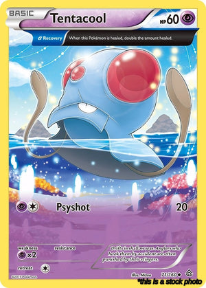 71/160 Tentacool (Alpha) Uncommon Normal